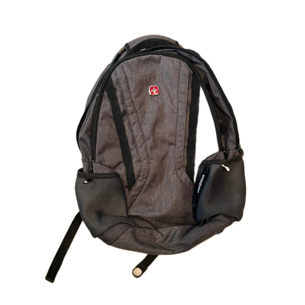 Swiss Gear 3760 Laptop Backpack Black Red